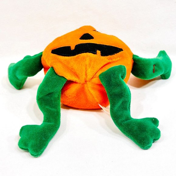 Vintage Ty Halloween "Pumkin" Plush Original Beanie Baby - NWT (1998) - Picture 2 of 10